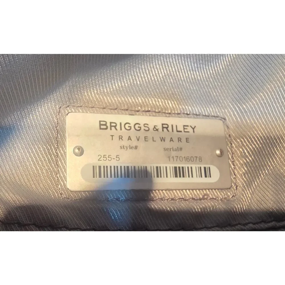 Briggs & Riley Baseline 255-5 Large Shopping Tote Navy Legacy Travel Bag